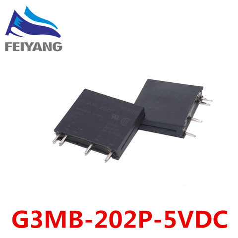 Solid state relay G3MB-202P-5VDC G3MB-202P-5V G3MB-202P DC-AC PCB SSR In 5VDC,Out 240V AC 2A ► Photo 1/1