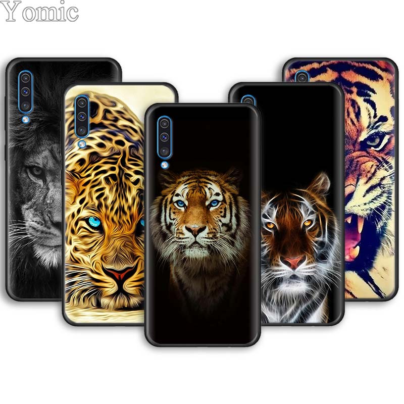 Big Lion tiger Animals Soft Phone Cases for Samsung Galaxy A10 A20 A30 A40  A50 A70 A6 A7 A8 Plus A9 A51 A71 A01 A90 5G Cover - Price history & Review |