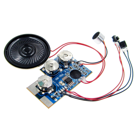 YSJ-R3 20s 20secs Voice Recorder Chip Sound Recording Module Talking Music Audio Recordable greeting card with battery kit  ► Photo 1/1