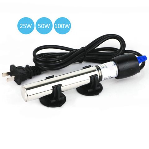 Stainless Steel Adjustable Automatic Aquarium Fish Tank Water Temperature Thermostat Heater ► Photo 1/1