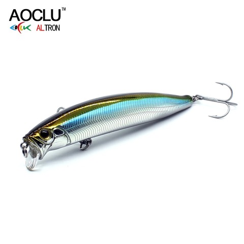 AOCLU lures wobblers Jerkbait 10.5cm 15g Hard Bait Minnow Crank fishing lure With Magnet Bass Fresh 4# VMC hooks 6 colors ► Photo 1/6