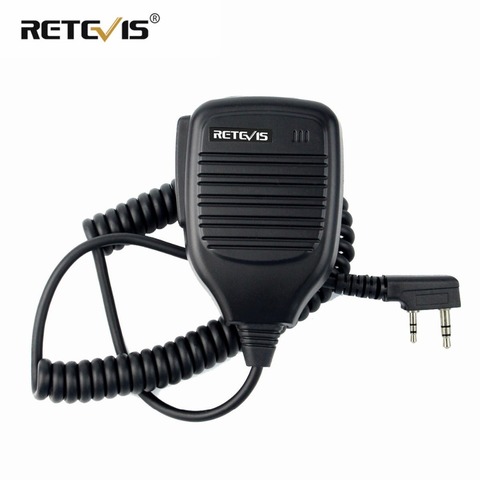 Handheld Speaker Microphone PTT MIC Accessories For Kenwood For Baofeng UV-5R 888S Walkie Talkie Retevis H777 RT5R RT5 RT22 RT21 ► Photo 1/6