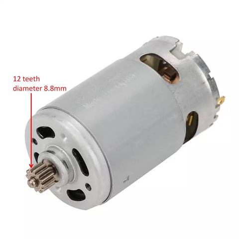 DC Motor 12 teeth gear replacement for Makita 10.8 V 12V two speed cordless Drill Screwdriver DF330 DF030 DF330DWE DF030DWE ► Photo 1/4