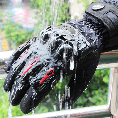 Men's Motorcycle winter gloves touchscreen moto waterproof gloves ladys boys motorcycle woman cycling protective tutelar glove ► Photo 1/6