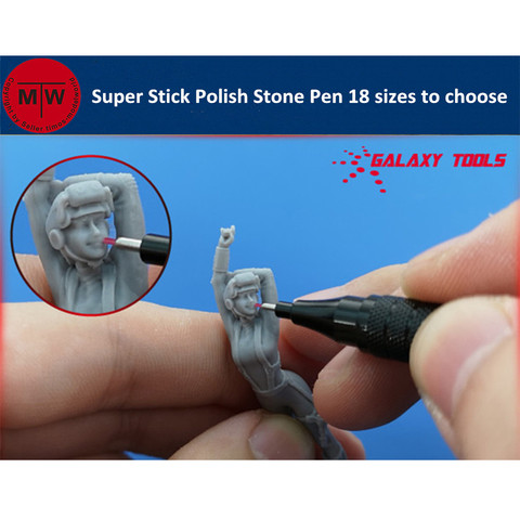 GALAXY Tools Modeler's Super Stick Polish Stone Pen Model Polishing Grinding Rod Precision Improvement ► Photo 1/6