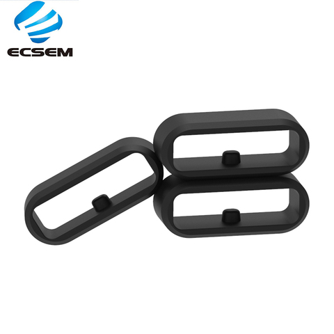 ECSEM silicone band keeper for Garmin Vivomove HR/vivoactive 3 strap rubber loop for Forerunner 645 Music watch accessories ► Photo 1/6