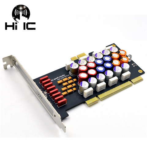 1PCS PC HI-FI Power Filter Card PCI/PCI-E HiFi PC Audio Power Purific SNR Optimization Audio upgrade DIY ► Photo 1/1