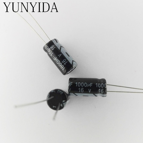 Aluminum electrolytic capacitor  20PCS  16v 1000uf 50V 35V 25V 16V 6.3V 680UF 470UF 330UF 220UF  100UF 1500UF ► Photo 1/1