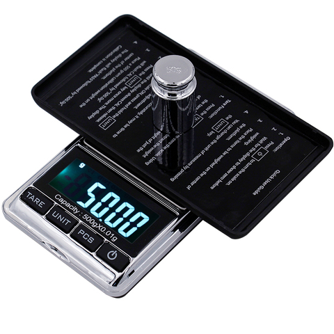 New arrival digital LCD Electronic weighing balance 500g 0.01g gram jewerly gold scale  30%OFF ► Photo 1/6