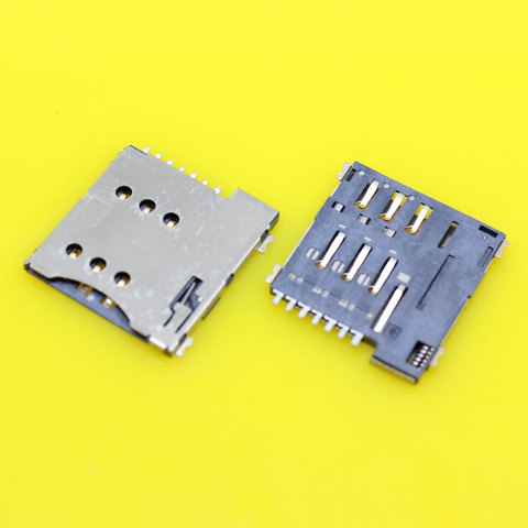 cltgxdd KA-285     Real high quality 7pin push micro sim card socket holder slot replacement connector ► Photo 1/2