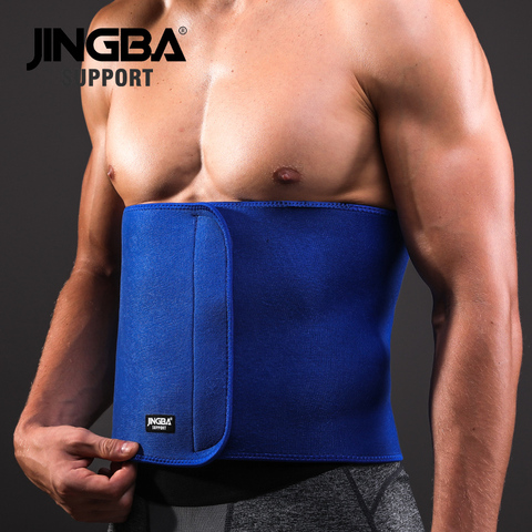 JINGBA SUPPORT Professional Adjustable waist trimmer sweat belt Sports Pressurized Back Waist Support Fitness Health Care Braces ► Photo 1/1