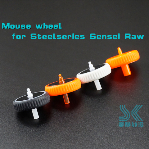 Mouse Wheel for SteelSeries Sensei RAW XAI KANA V1 V2 SS Roller frosty white fever orange black Wheel accessoires ► Photo 1/5