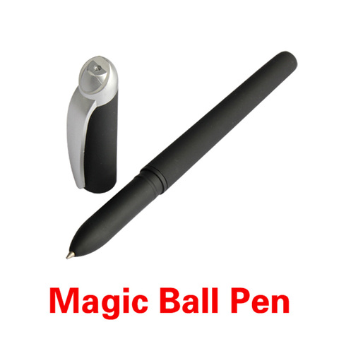 Magic Joke Ball Pen Invisible Slowly Disappear Ink Within One Hour Material Escolar Ballpoint Pens ► Photo 1/6