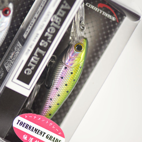 52mm 3.8g Minnow Trout Fishing Hard Bait Fishing Plastic Lures, Countbass Crappie Fishing Bait Shad ► Photo 1/6