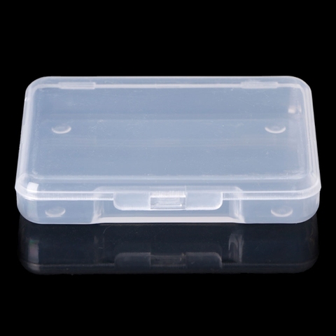 Round Clear Plastic Containers Beads Crafts Jewelry Display Storage Boxes Case 6.4*4.6*0.9CM ► Photo 1/6
