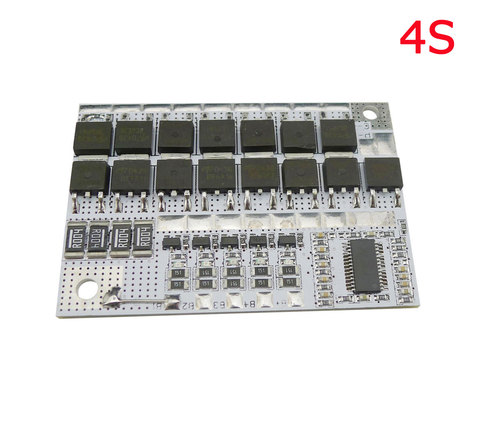 Aihasd 16.8V 100A 4S BMS Li-ion LMO Ternary Lithium Battery Protection Circuit Board ► Photo 1/6