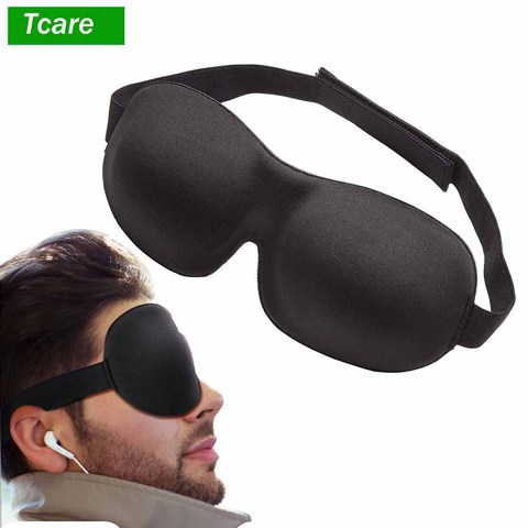 1Pcs Helth Care Improve Sleep Mask Adjustable Eye Mask Strap for Comfortable Sleeping Portable Blindfold Travel Eyepatch ► Photo 1/6