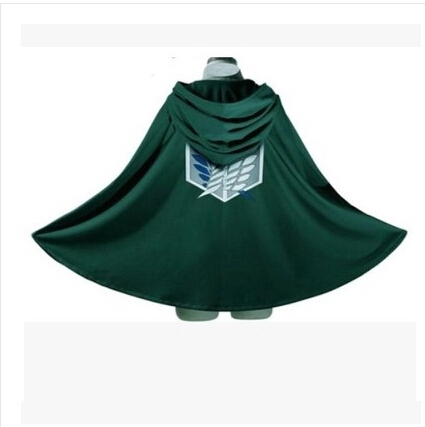 Fashion Anime no Kyojin Cloak Cape Clothes Cosplay Costume