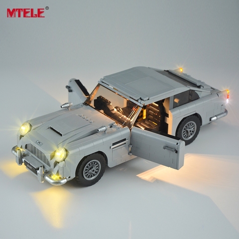 MTELE LED Light Kit For 10262 Creator Jame Bond Aston Marting DB5 Light Set Compatible With 21046 (NOT Include The Model) ► Photo 1/6