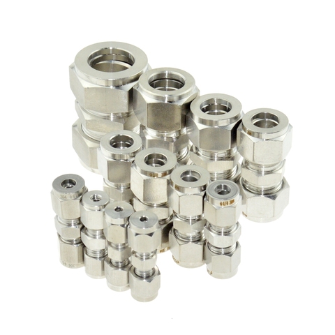 Stainless Steel Pipe Fittings Equal 6mm 8mm 12mm 16mm 1/4