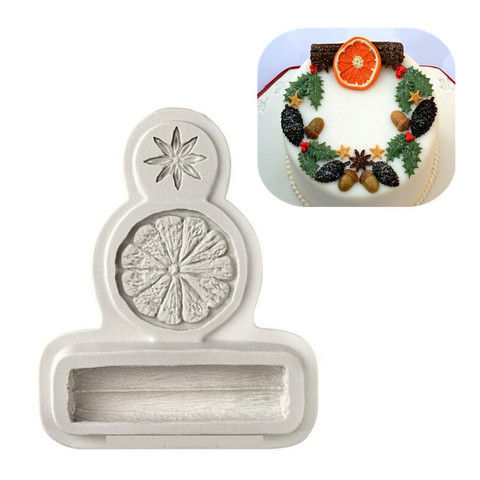 Christmas Spices Mould Fondant Cupcake Molds Silicone Mold Sugarpaste Candy Chocolate Gumpaste Mould Cake Decorating Tools K077 ► Photo 1/6