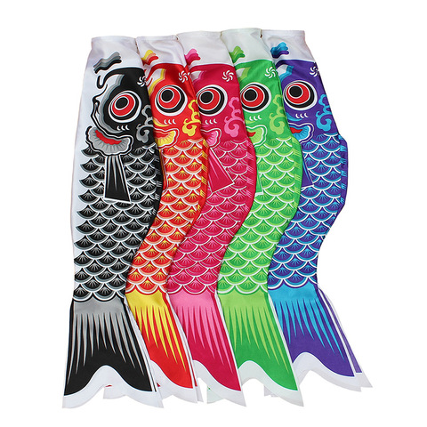 40/55/70/100cm Japanese Carp Windsock Streamer Fish Flag Kite Cartoon Fish Colorful Windsock Carp Wind Sock Flag Koinobori Gift ► Photo 1/6
