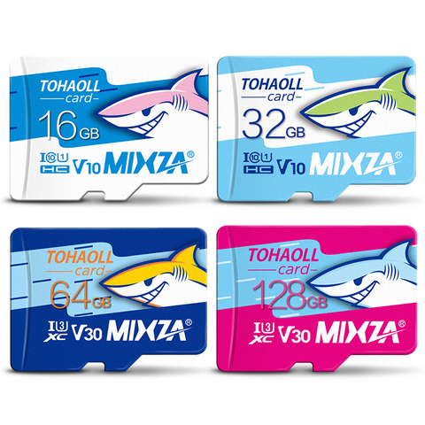 MIXZA HY Memory Card 256GB 128GB 64GB U3 80MB/S 32GB Micro sd card Class10 UHS-1 flash card Memory Microsd TF/SD Cards ► Photo 1/5