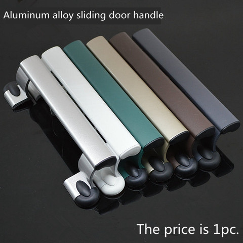 Salad hands sliding door aluminum alloy plastic door with the shake handshandle pull handle ► Photo 1/3