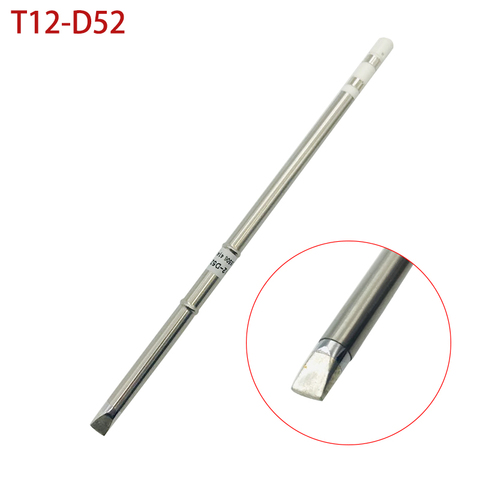 T12-D52 Electronic Tools Soldeing Iron Tips  For T12 FX951 Soldering Iron Handle Soldering Station Welding Tools 220v 70W ► Photo 1/6