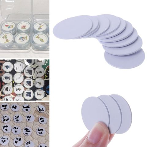 10pcs NFC Ntag215 Coin TAG Sticker Key 13.56MHz NTAG 215 Universal Label RFID Ultralight Tags Available Adhesive Labels Phone ► Photo 1/6