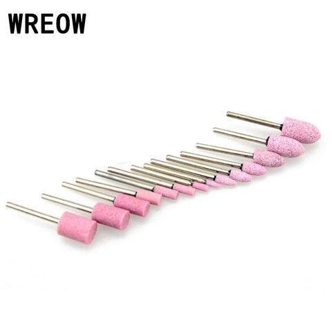 10Pcs Mandrel Mounted Stone Points Electric Grinding Accessories Polishing Head Wheel Tool For Dremel Rotary Power Tools 2 shape ► Photo 1/6