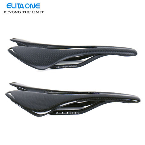 new Italy top-level OEM mountain bike full carbon saddle road bicycle saddle MTB front sella sillin seat matround carbon ► Photo 1/6