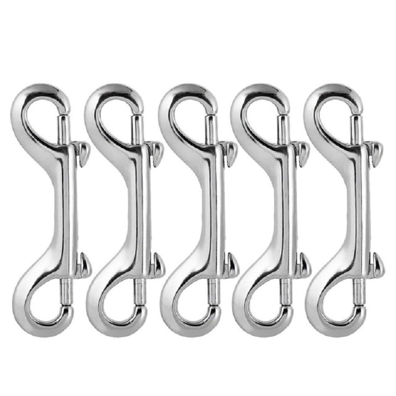 316 stainless steel diving double ended hook snap bolt kit quick up 
