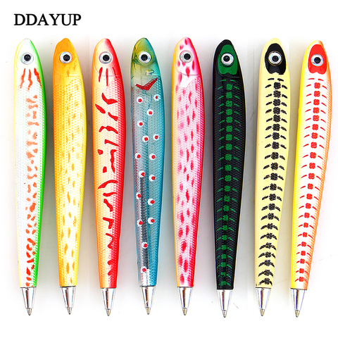 5pcs/lot Creative Fish Shape Ballpoint Pen Ocean Signature Pen For Writing Stationery Office School Supplies ► Photo 1/6