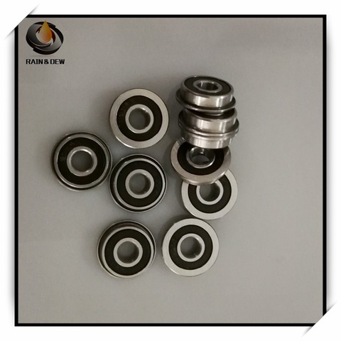 10Pcs F623 RS Bearing  For VORON 0 3x10x4   ABEC-7 Voron 3D Flanged Bearing F623-RS Ball Bearings F623RS 3D Print Bearings ► Photo 1/5