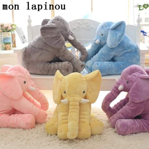 Elephant Plush Toys Stuffed Soft Animal Doll Elephant Pillow 40/60cm Infant Soft Appease Elephant Playmate Calm Doll Kids Toys ► Photo 1/1