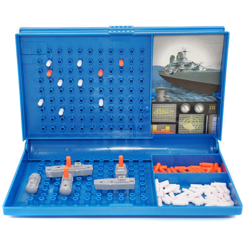 Children's Toy Ship Game Brainstorming Strategy Maritime Combat Assembly Parent-Child Interactive Table Tour party game gift ► Photo 1/5