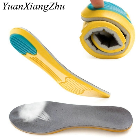 Memory Foam Sport Insoles Sweat Absorption Pads Running Sport Shoe Inserts Breathable Insoles Foot Care Men Women Size 35-45 HD1 ► Photo 1/4