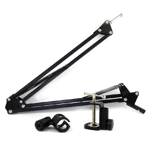 Mic Arm Stand Microphone Suspension Boom Scissor Holder For Studio Broadcast PN Drop Shipping Support ► Photo 1/6