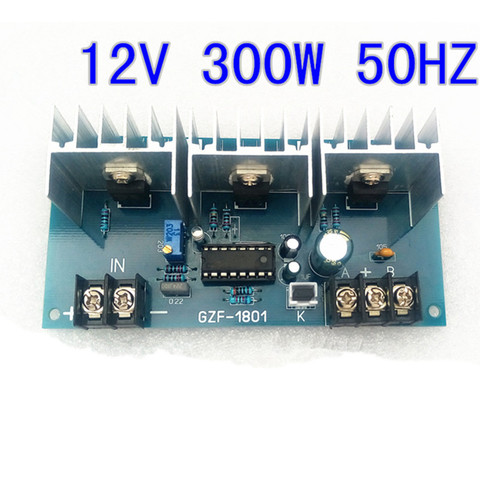 Low frequency transformer drive circuit board 12V DC to AC 220V50HZ inverter boost module ► Photo 1/1