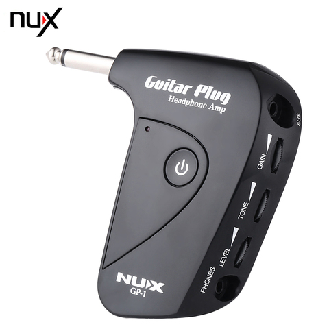 NUX gp-1 Electric Guitar Amplifier multi-effects Guitar Pedal Plug Headphone Amp Built-in Distortion Effect guitar accessories ► Photo 1/6