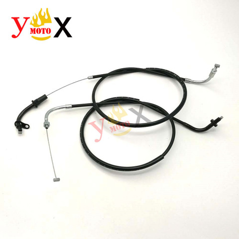 Motorcycle Push&Pull Throttle Cable Line Wires for YAMAHA Dragstar Vstar 650 XVS650 XVS650A XVS650AT V-Star DS 400 650 1998-2014 ► Photo 1/5