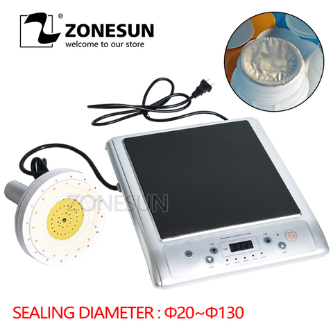 ZONESUN GLF-500L Microcomputer Hand-held Electromagnetic Induction Aluminum Foil Sealing Machine Continuous Induction Sealer ► Photo 1/1