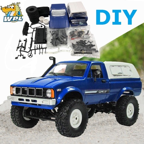 Wpl C24 2 4g Diy Rc Car Kit Remote Control Crawler Off Road Buggy Moving Machine 4wd Kids Toys S Promotion History Review Aliexpress Er
