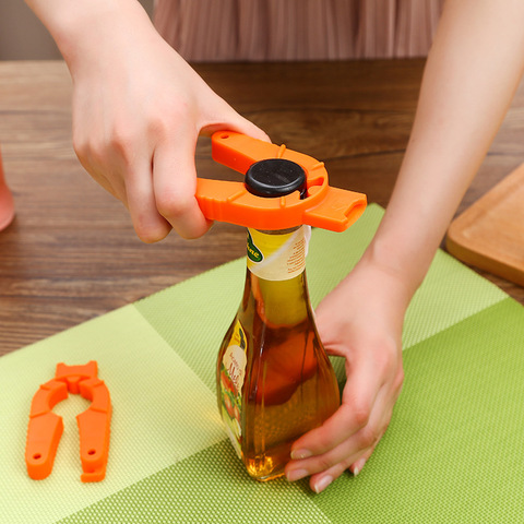 Creative Plastic Multi-Function Bottle/Can Opener Lady Portable Opener Outdoor EDC Home Kitchen Party Bar Tool Dropshipping ► Photo 1/5