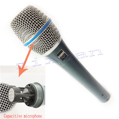 Free ShippiReal Condenser BETA87A !Top Quality Beta 87A Supercardioid Condenser Vocal Microphone With ideamedia Amazing Sound i! ► Photo 1/1