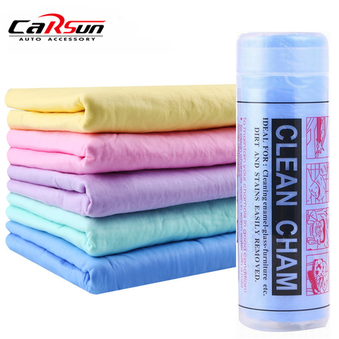 43*32cm PVA Chamois Car Wash Towel Cleaner car Accessories Car care Home Cleaning Hair Drying Cloth ► Photo 1/6