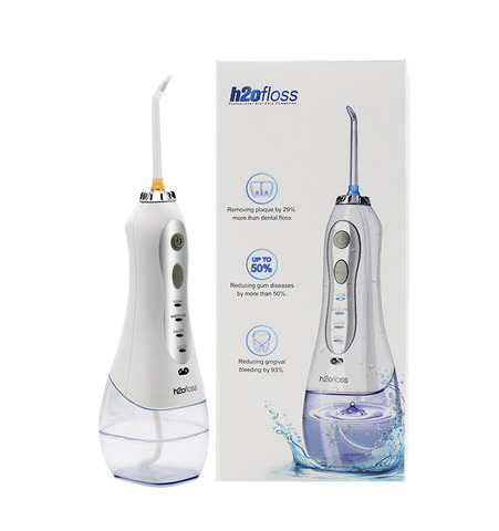 Irrigation mouth USB rechargeable water flosser portable dental water jet 300 ml water tank waterproof ► Photo 1/6