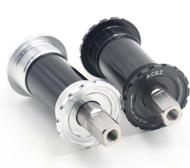 Titanium BSA english threaded square taper bottom bracket 119mm