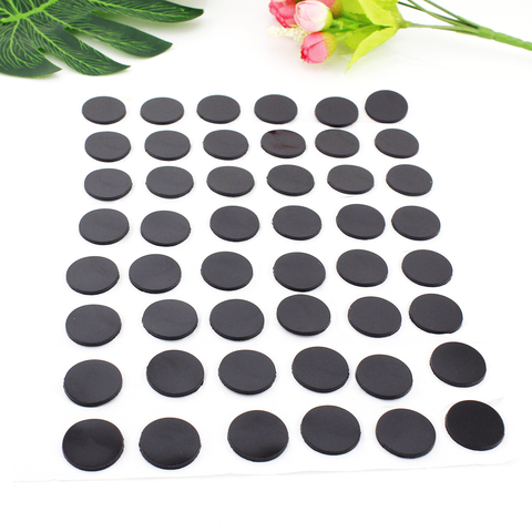 TAFREE Round Magnetic Sticker Fit Glass Cabochon For Fridge Magnet DIY Blackboard Sticker Beads Jewelry Findings ► Photo 1/6